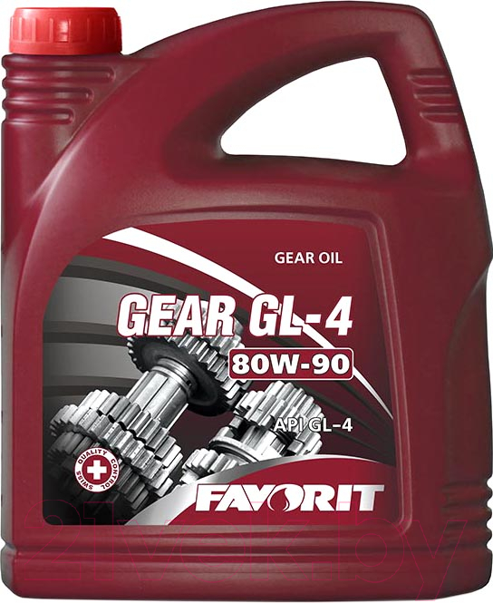 Трансмиссионное масло Favorit 80W90 GL-4 / 55545 (4л)