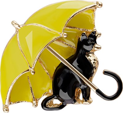 

Брошь, Cat And Umbrella / MS_60503