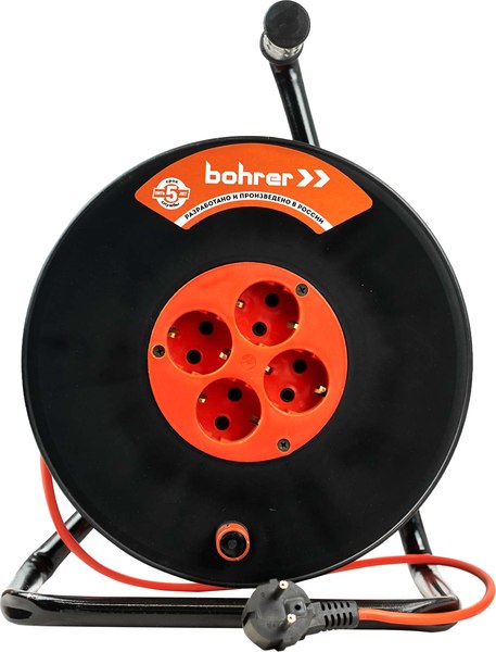 Удлинитель на катушке Bohrer УСЭ-35503