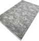 Ковер Radjab Carpet Афина Прямоугольник 9010A / 12830RK (2.4x3.4, Grey/Green) - 