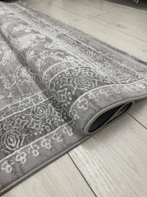 Ковер Radjab Carpet Афина Прямоугольник 9008A / 12790RK (2x2.9, Grey/Cream)