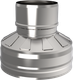 Переходник для дымохода UMKPRO ф200х280 AISI 439/439 1.0мм/0.5мм (К) - 