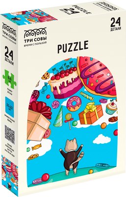 Развивающая игра Три совы Maxi Кошачьи сны / ПК24М_54507 (24эл) - 