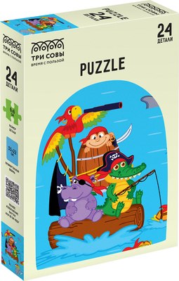 Развивающая игра Три совы Maxi Пиратские приключения / ПК24М_54524 (24эл) - 