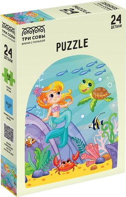 Развивающая игра Три совы Maxi Подводная сказка / ПК24М_54525 (24эл) - 