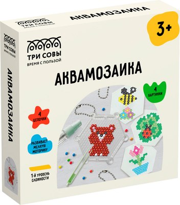 Развивающая игра Три совы Аквамозаика Лесная поляна / AQB_54281 - 