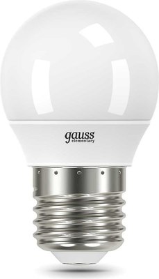 

Лампа, Elementary Шар 10W 750lm 6500K Е27 LED / 53230