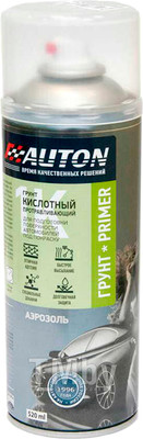 Грунтовка автомобильная AUTON Кислотная ATN-A07665 (520мл, красный/коричневый) - 