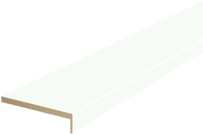 Наличник Velldoris Emalux телескопический L 8мм 70x25x2200 (белый опал) - 