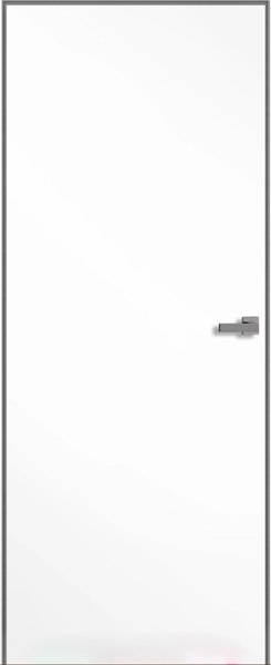 Дверь межкомнатная Velldoris Invisible Оптим 59 L 80x200 М1895 SN Kubica K1019