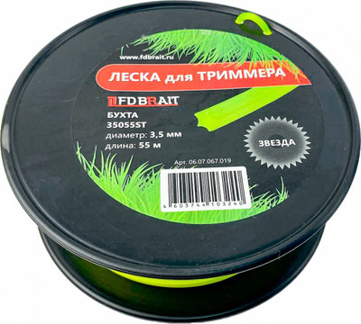 

Леска для триммера, 3.50x55 / 35055 ST