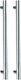 Ручка дверная Apecs HC-0920-32/825-INOX/304 - 