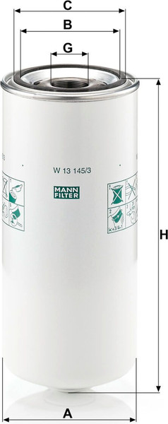 Масляный фильтр Mann-Filter W131453 %rs_city_gde%