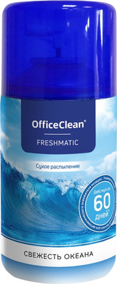 Сменный блок для освежителя воздуха OfficeClean Свежесть океана (250мл) -