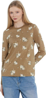 Джемпер Mark Formelle 122867 (р.164/170-96-102, цветы на охре) - 