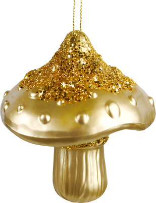 

Елочная игрушка, Christmas 2024. Нарядный грибок / ZCI24040