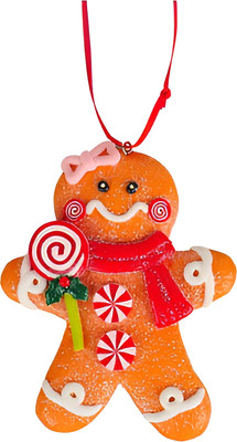 

Елочная игрушка, Christmas 2024. Пряничный человечек / ZCI24212