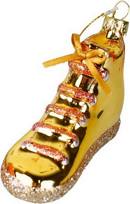 Елочная игрушка Kurt S. Adler Christmas 2024. Золотой кедик / ZCI24349_1 - 