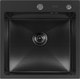 Мойка кухонная Arfeka Eco AR 50x50 (Black PVD Nano Decor Millet Grains) - 