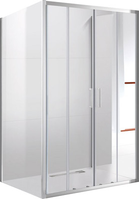 

Душевой уголок, MOLVENO-AH-2/2-180/100-C-Cr-IV