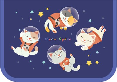 Пенал ArtSpace Meow Space / ПT1_59951 - 