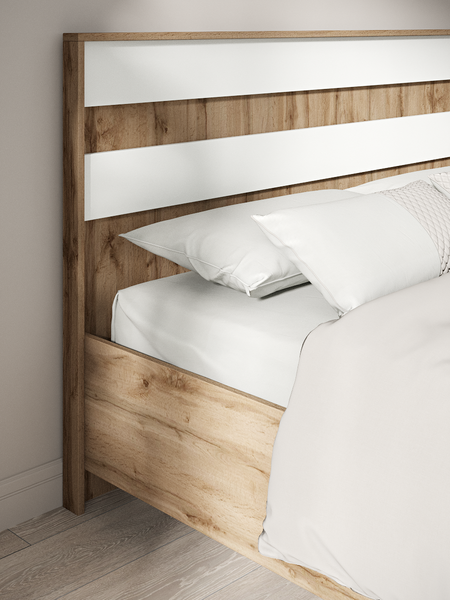 Купить Полуторная кровать EcoWood Ивдель 140x200 / ECO.001.00069.140-200.376WML/101SE-2 в Бобруйске
