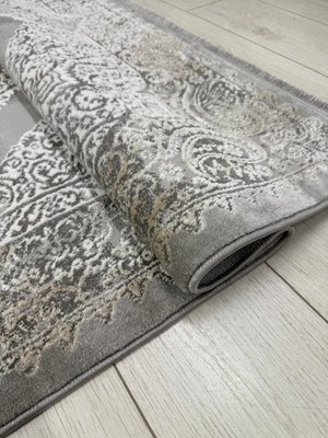 Ковер Radjab Carpet Афина Прямоугольник 9017A / 12910RK (3x4, Grey/Beige)