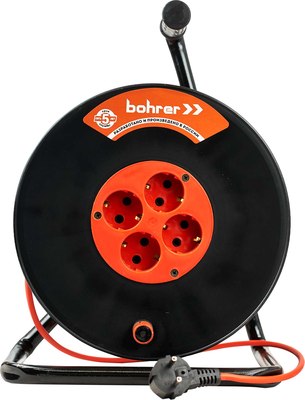 Удлинитель на катушке Bohrer УСЭ-40303 - 