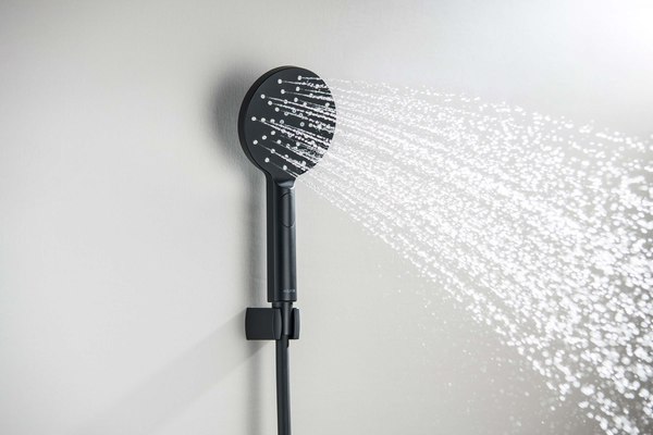 Душевой гарнитур Aquatek Оберон AQ2033MB (черный матовый)