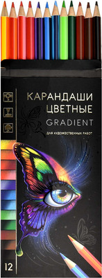 

Набор цветных карандашей, Градиент / 64102