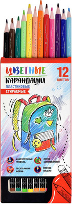 

Набор цветных карандашей, Яркий рюкзак / 58633