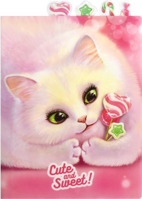 

Папка для бумаг, Кэнди кот / 63116