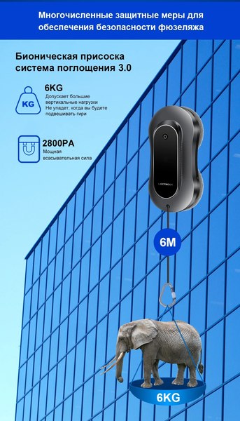 Робот-мойщик окон Liectroux YW810