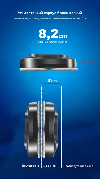 Робот-мойщик окон Liectroux YW810