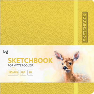 

Скетчбук, Bright. Yellow / Cк40с_61740