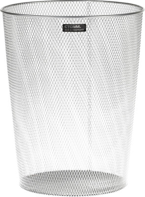 Корзина для бумаг Стамм КР-30843 (серебристый) - 