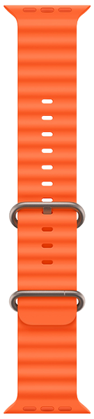 Умные часы Apple Watch Ultra 2 LTE 49mm / MREH3 (титановый корпус/оранжевый ремешок)