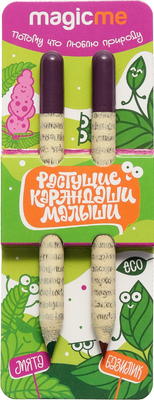 

Набор простых карандашей, Растущий Mini Мята/Базилик