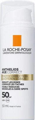 Крем солнцезащитный La Roche-Posay Anthelios АА Крем антивозрастной + MELA Сыворотка (50мл+3мл) - 