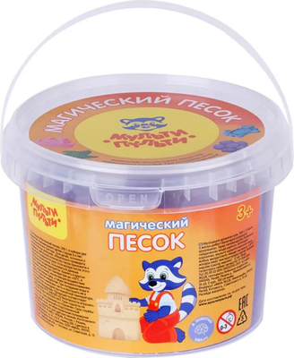 Набор для лепки Мульти-пульти Магический песок / ПС_15801/544 (фиолетовый) - 
