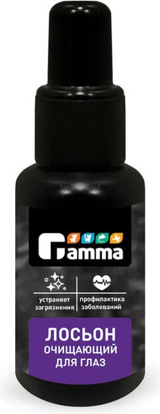 Средство для ухода за глазами животных Gamma Лосьон / 30592006 (30мл)