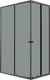 Душевой уголок Niagara Eco NG-1118-14QT 110x80x190 (черный/стекло тонированное) - 
