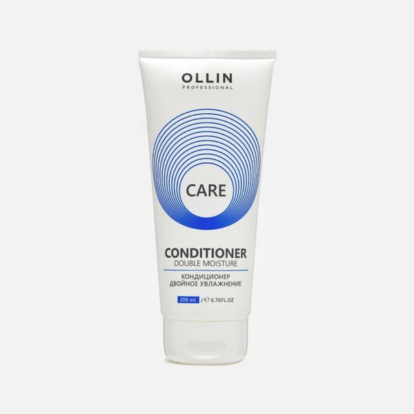 Набор косметики для волос Ollin Professional Двойное увлажнение Шампунь 250мл+Кондиционер 200мл