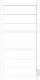Полотенцесушитель электрический Двин L plaza neo 80/40 (белый) - 