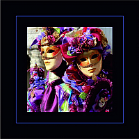 Картина Алмаз-Люкс Карнавальные маски Венеции / РК-022 - 