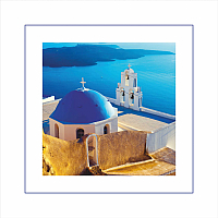Картина Алмаз-Люкс Православная церковь в Греции / РК-023 - 