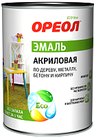

Эмаль Ореол, Акриловая глянцевая