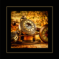 Картина Алмаз-Люкс Часы с цепочкой / РК-027 - 
