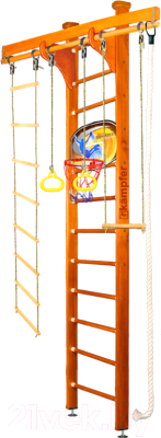 Детский спортивный комплекс Kampfer Wooden Ladder Ceiling Basketball Shield (3м, классический)