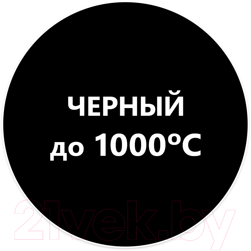 Эмаль Elcon Термостойкая до 1000C (800г, черный) — фото 3